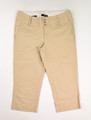 This is a pair of tan cropped pants, size 12P, by ana petite.