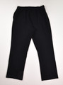 Women's Black Drawstring Waist Knit Pants, Size MP
