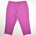 Women's Coldwater Creek Purple Capris
