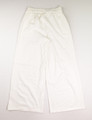 Women's White Wide Leg Dress Pants, Size M