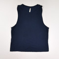 This is a blue, sleeveless shirt by Fabletics, Size M.
