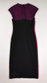 Women's Purple and Black Sleeveless Dress, Size 2