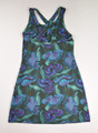 Women's Green Floral Activewear Dress, Size S