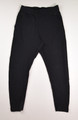 This is a pair of black Nike straight leg sweatpants, Size L.
