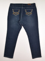 Women's Blue Denim Jeans by Dkin, Size 16W