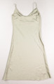 Women's Moss Green Silky Dress, Size S