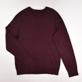 Men's Burgundy V-Neck Sweater by Express, Size M