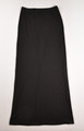 This is a black, long, knit skirt by Shein, Size M.