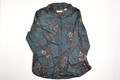 Women's Green Paisley Coldwater Creek Long Sleeve Blouse Size 2X