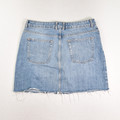 Women's Blue Denim Skirt by Topshop, Size 12