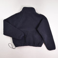 Women's Blue Polar Fleece Pullover Jacket, Size M