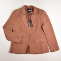 This is a brown blazer by Fashion Nova, women's size L.