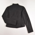 Women's Charcoal Wool Short Jacket by Martin + Osa, Size 6