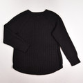 Women's Black Heavyweight Sweater by Calvin Klein Jeans, Size XL