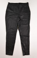 This is a pair of black faux leather pants by Halogen, Size M.