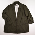 This is a lightweight, olive green blazer by H & M, Size XXL.