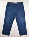 This is a pair of blue comfort waist L.L. Bean jeans, size 40 x 29.
