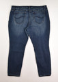 Women's Blue Midrise Skinny Lee Riders Jeans, Size 18P