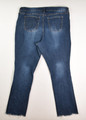 Women's Blue High Rise, Slim Straight Jeans by Copperflash, Size 22W