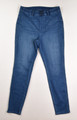 This is a pair of Women's Blue Uniqlo Skinny Jeans, Size XL.