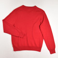 Women's Red Merino Wool V-Neck Sweater by Allen Solly, Size M
