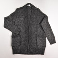 This is a Women's Black Marled Cardigan by Victoria's Secret, Size S.