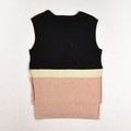 Women's Black and Tan Sleeveless Sweater by Free People, Size XS