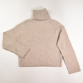 This is a Women's Tan Cropped Sweater by H & M, Size XS.