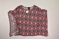 Women's Multi-Color Stretchy Knit Top Size S