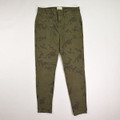 Women's Sanctuary Green Camo Denim Jeans with Front and Back Pockets, Size 28