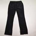 Women's Black Corduroy Bootcut Pants Size 4