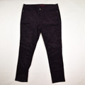 Women's Elle Size 16R Purple Patterned Corduroy Jeans