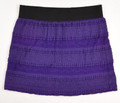 Women's Purple Stretchy Skirt Size S