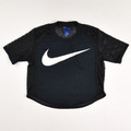Women's Blue Nike Cropped T-Shirt, Size S