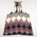 Women's Multi-Color Sleeveless Dress, Size 5XL