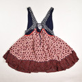 Women's Multi-Color Sleeveless Print Dress, Size S