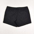 Women's Black Chino Shorts, Size 6
