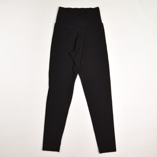 Women's Black 7/8 High Rise Leggings, Size S