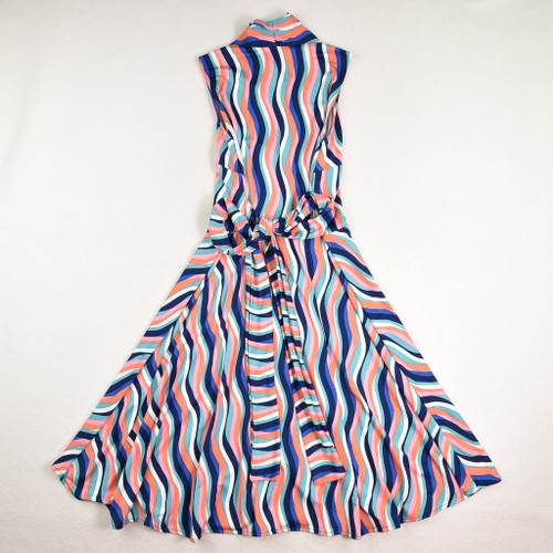 Women's Multi-Color Stripe Dress, Size S/M