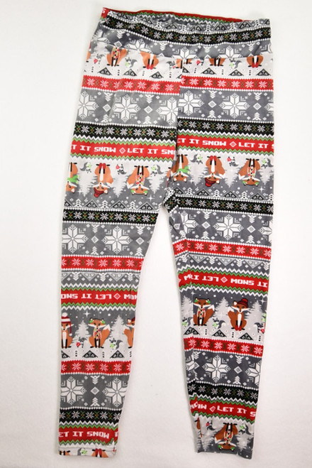 Women's Fleece Winter Pajama Bottoms, Size 15/17