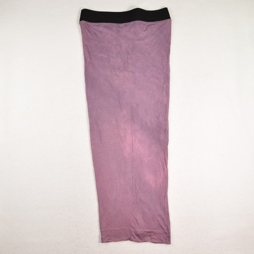 Women's Purple Long Knit Skirt, Size M