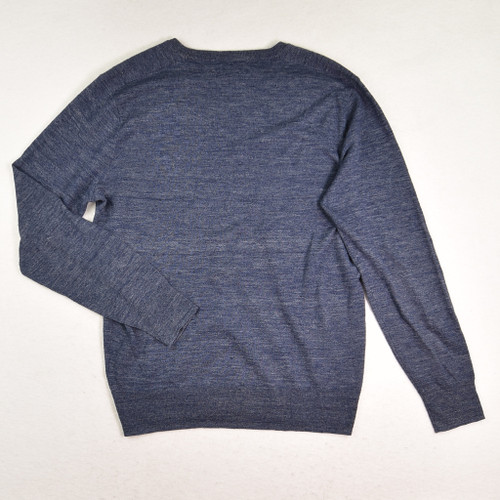 Women's Blue Lightweight Sweater, Size S