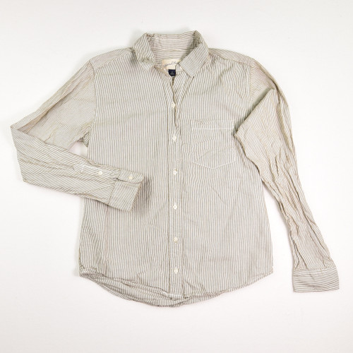 This pinstripe blouse by Universal Thread is classic fit, Size XS.