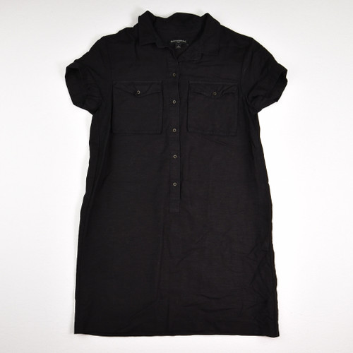 This black shirt dress by Banana Republic is a size 6.