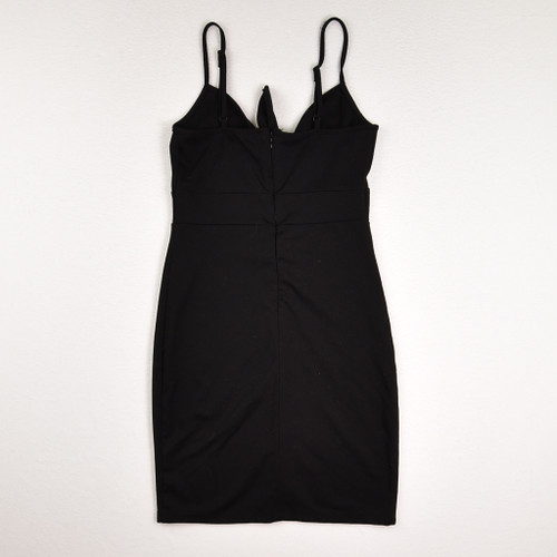 Women's Black Knit Sundress, Size M