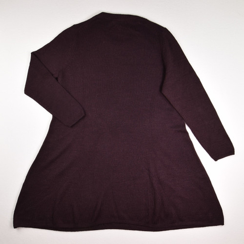 Women's Plum Sweater Dress, Size XXL