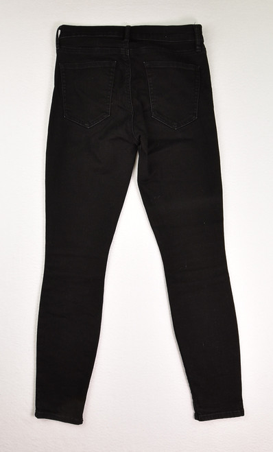 Women's Black Resolution True Skinny Jeans by Gap, Size 28S