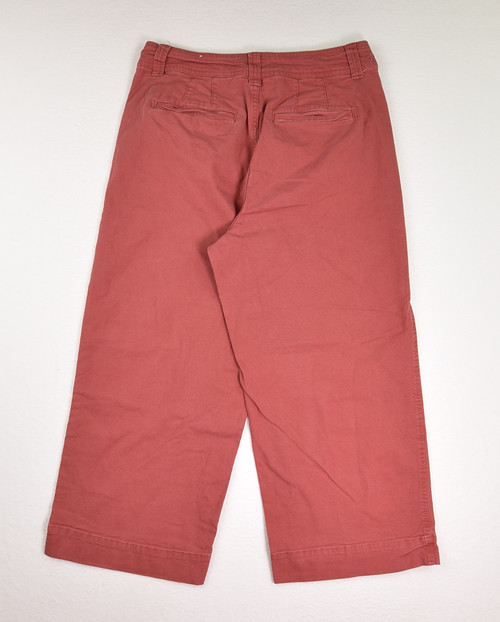 Women's Coral Wide Leg Crop Jeans, Size 10