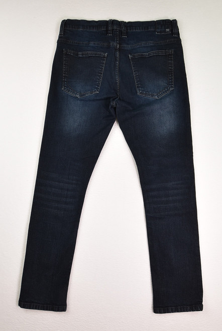 Blue Denim Stretch Jeans, Size 34 x 30