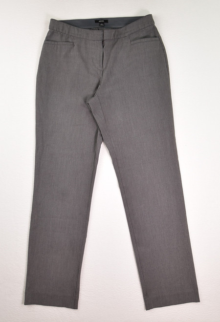 This is a pair of grey dress pants by Alfani, Size 4.